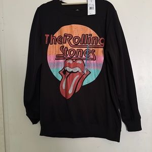 Rolling Stones sweater.